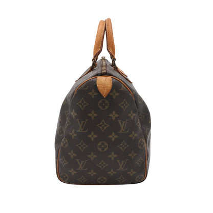 Monogram Speedy 35 M41524 Satchel/Top Handle Bag Brown