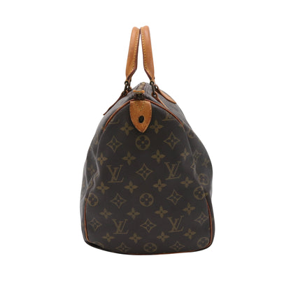 Monogram Speedy 35 M41524 Satchel/Top Handle Bag Brown