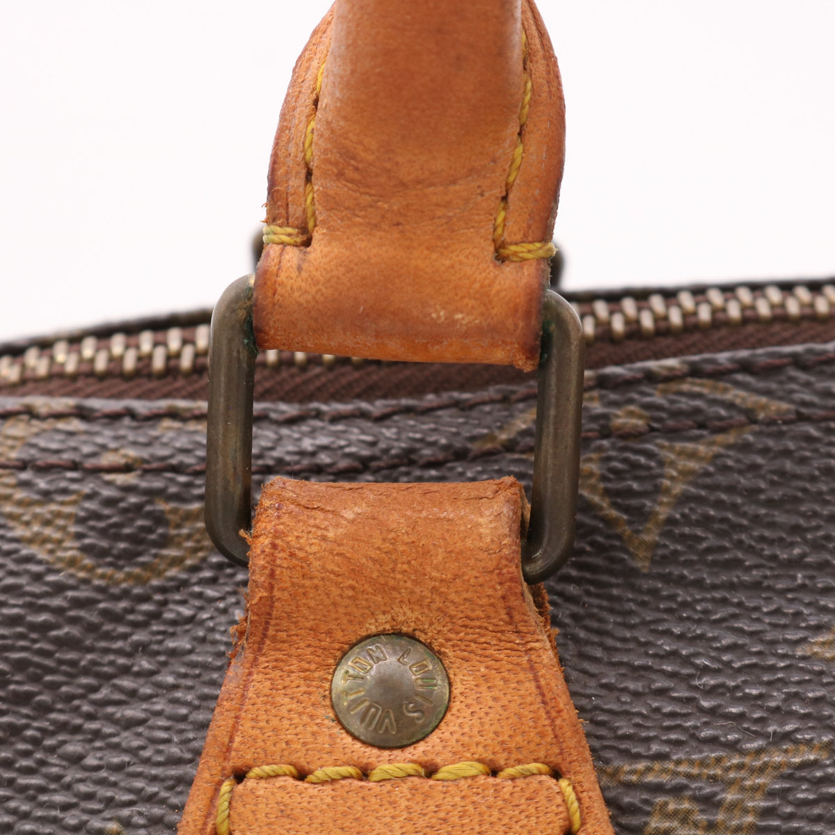 Monogram Speedy 35 M41524 Satchel/Top Handle Bag Brown