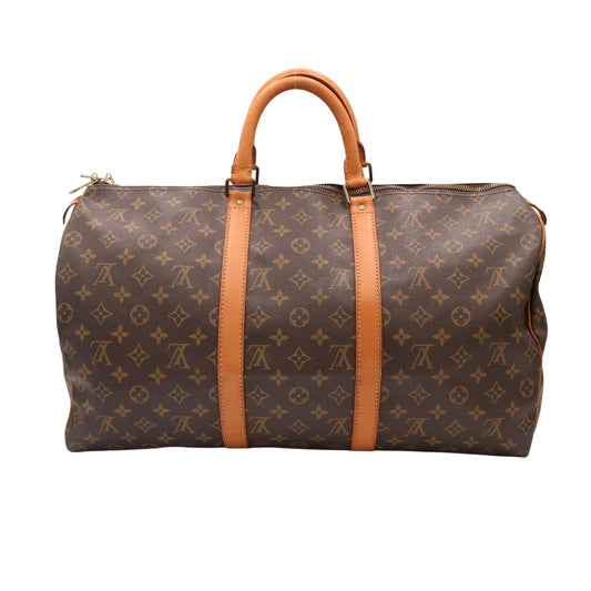 Monogram Keepall 50 M41426 Duffle Brown