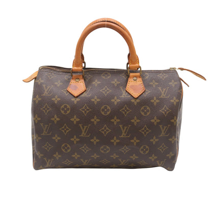 Monogram Speedy 30 M41526 Satchel/Top Handle Bag Brown