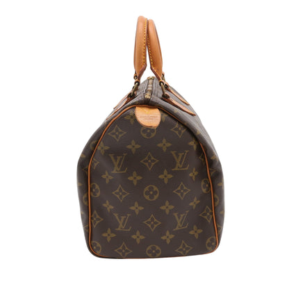 Monogram Speedy 30 M41526 Satchel/Top Handle Bag Brown