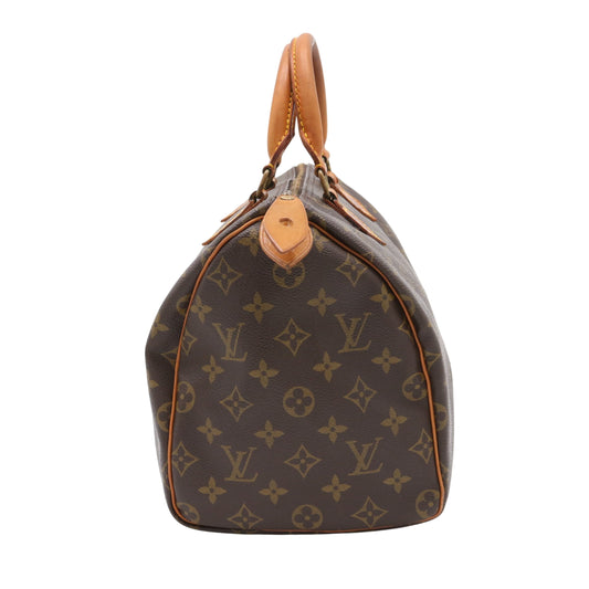 Monogram Speedy 30 M41526 Satchel/Top Handle Bag Brown