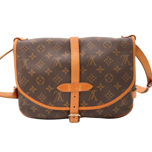 Monogram Saumur 35 M42254 Crossbody Brown
