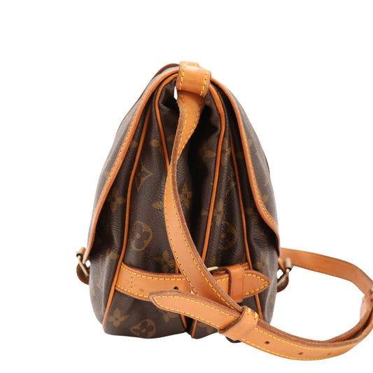 Monogram Saumur 35 M42254 Crossbody Brown