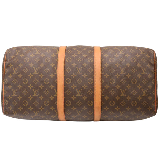 Monogram Keepall 55 M41424 Duffle Brown