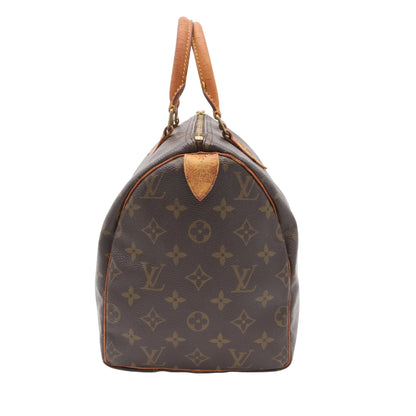 Monogram Speedy 30 M41526 Satchel/Top Handle Bag Brown