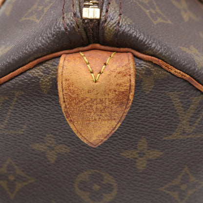 Monogram Speedy 30 M41526 Satchel/Top Handle Bag Brown