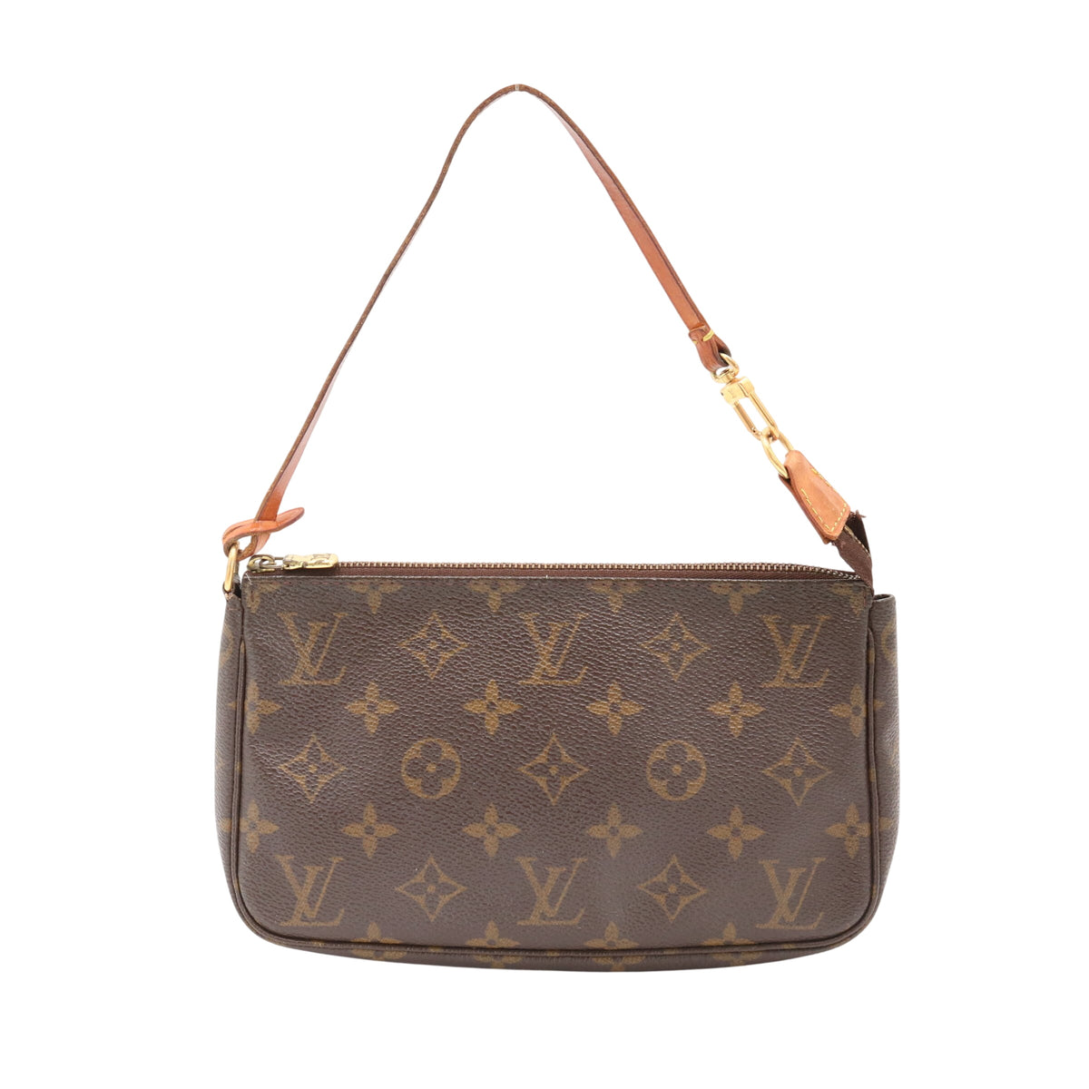 Monogram Pochette Accessoires M51980 Clutch Brown