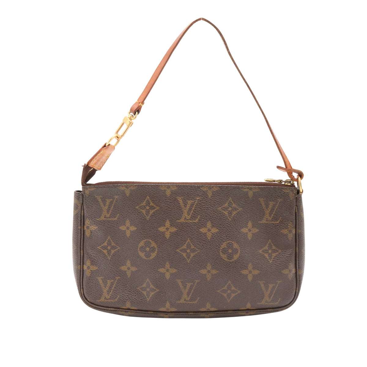 Monogram Pochette Accessoires M51980 Clutch Brown