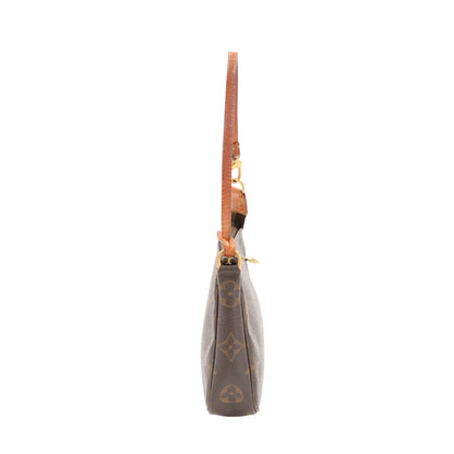 Monogram Pochette Accessoires M51980 Clutch Brown