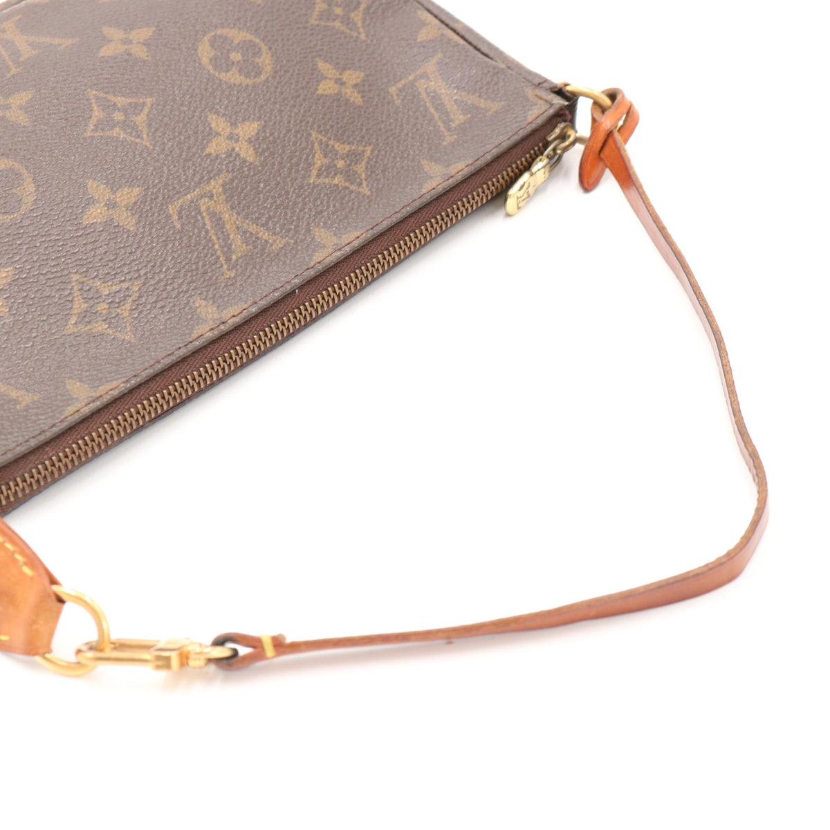 Monogram Pochette Accessoires M51980 Clutch Brown