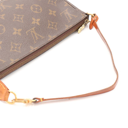 Monogram Pochette Accessoires M51980 Clutch Brown