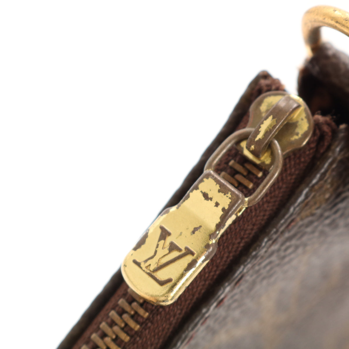 Monogram Pochette Accessoires M51980 Clutch Brown