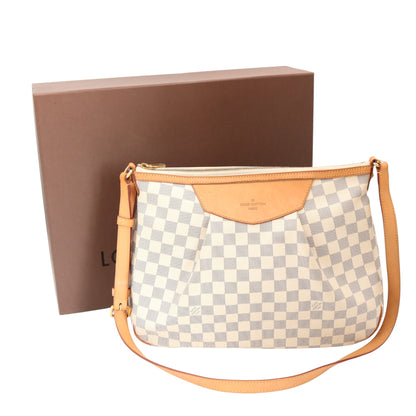 Azule Siracusa MM N41112 Crossbody White