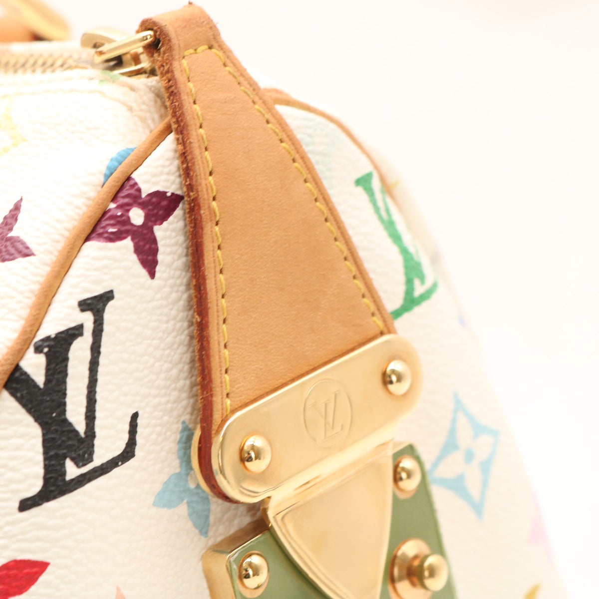 Monogram Multicolore Speedy 30 Multicolore Blanc M92643