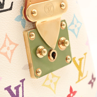 Monogram Multicolore Speedy 30 Multicolore Blanc M92643