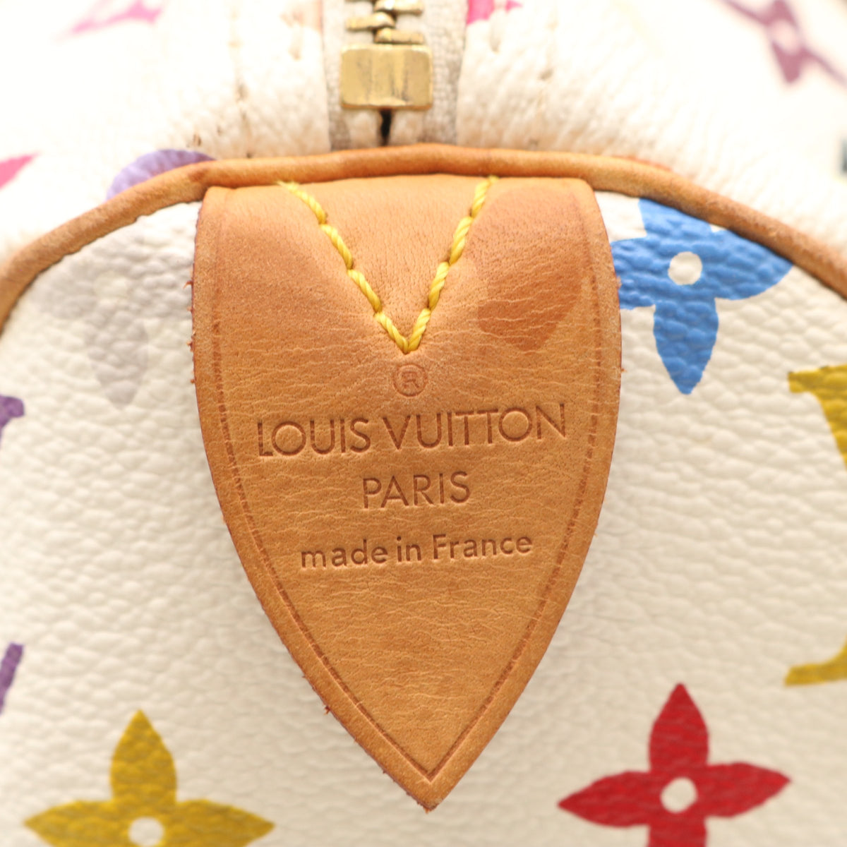 Monogram Multicolore Speedy 30 Multicolore Blanc M92643