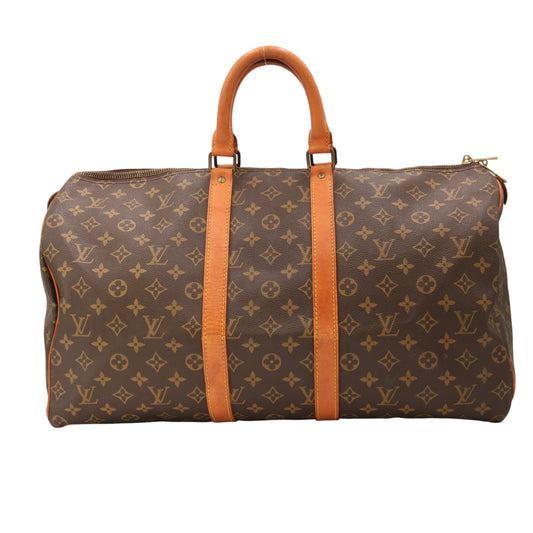 Monogram Keepall 50 M41426 Duffle Brown