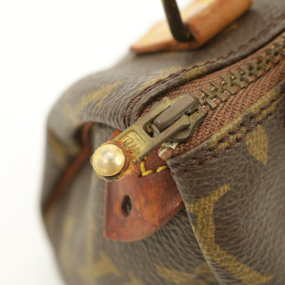Monogram Mini Speedy M41534 Satchel/Top Handle Bag Brown