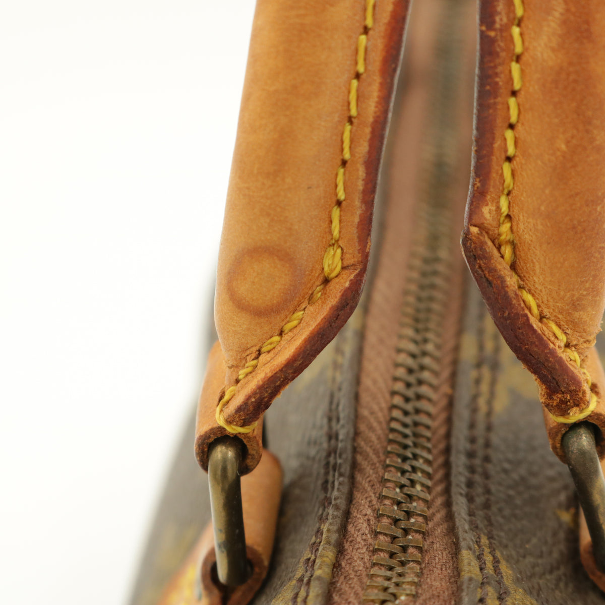 Monogram Mini Speedy M41534 Satchel/Top Handle Bag Brown