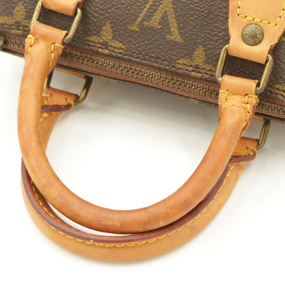 Monogram Mini Speedy M41534 Satchel/Top Handle Bag Brown
