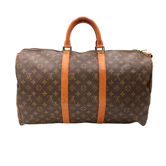 Monogram Keepall 50 M41426 Duffle Brown