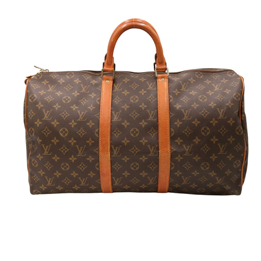 Monogram Keepall 50 M41426 Duffle Brown