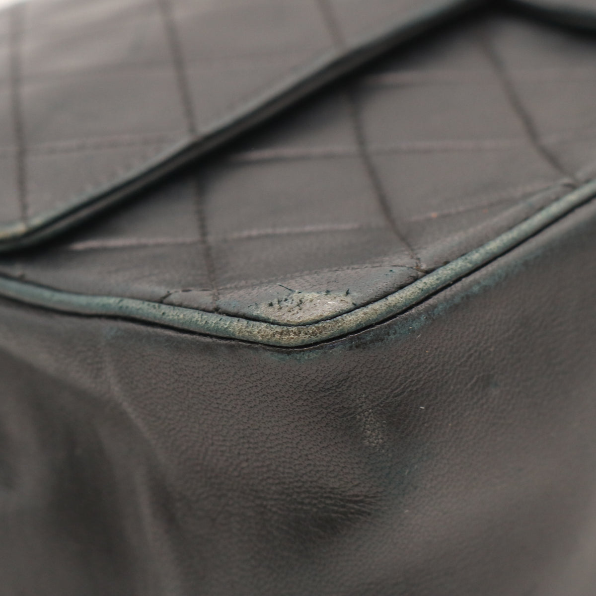 Matelasse W Chain Shoulder Bag Black