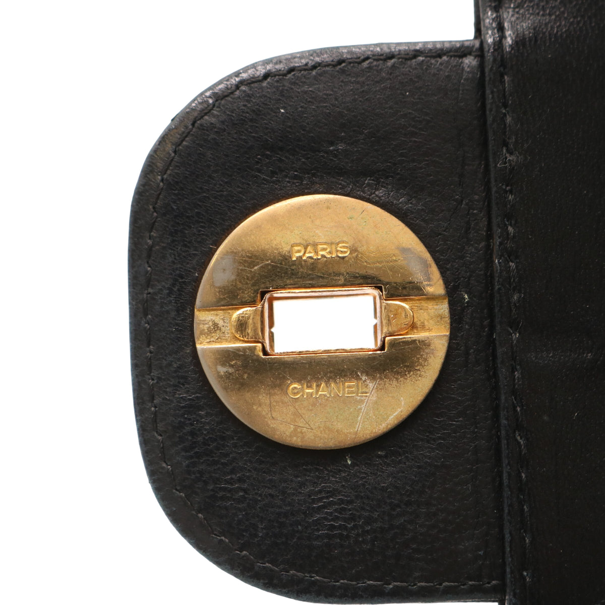 Matelasse W Chain Shoulder Bag Black