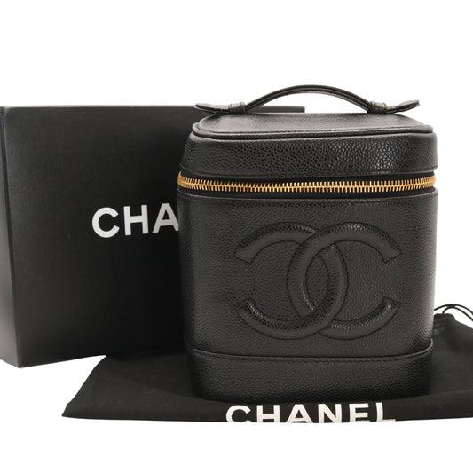 Vanity Bag Top Handle Bag Black