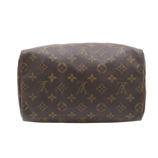 Monogram Speedy 25 M41109 Satchel/Top Handle Bag Brown