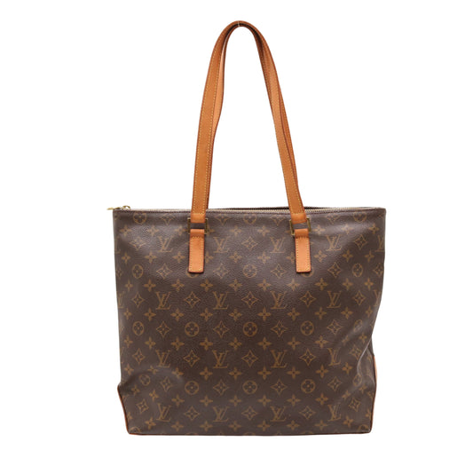 Monogram Cabas Mezzo M51151 Tote Brown