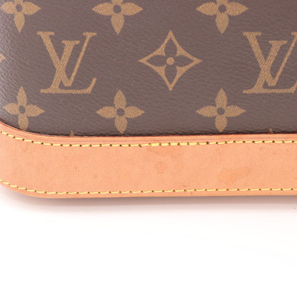 Monogram Alma BB M53152 Satchel/Top Handle Bag Brown