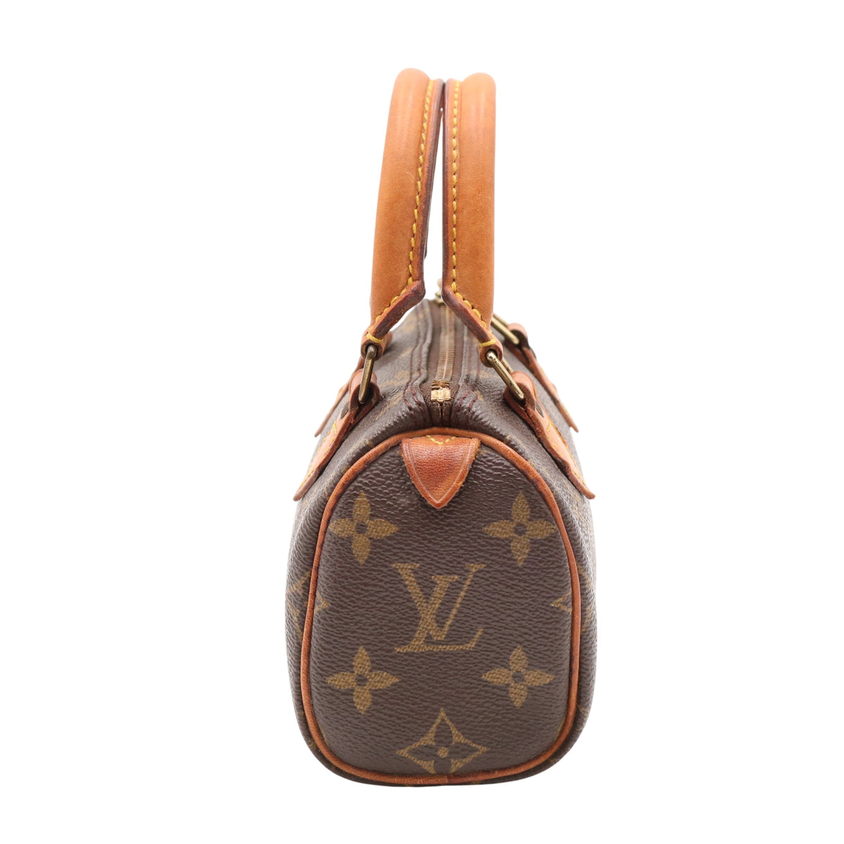 Monogram Mini Speedy M41534 Satchel/Top Handle Bag Brown