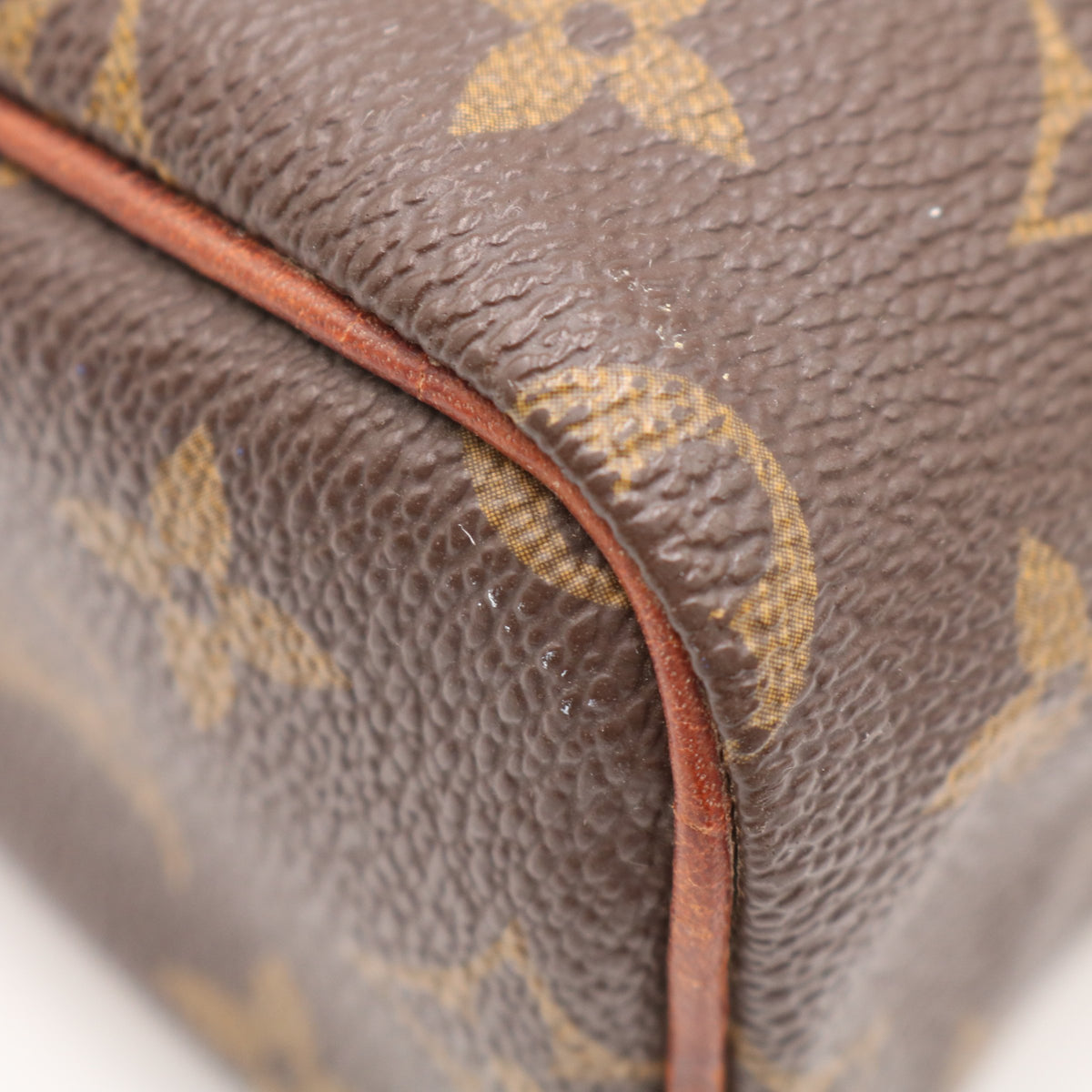 Monogram Mini Speedy M41534 Satchel/Top Handle Bag Brown