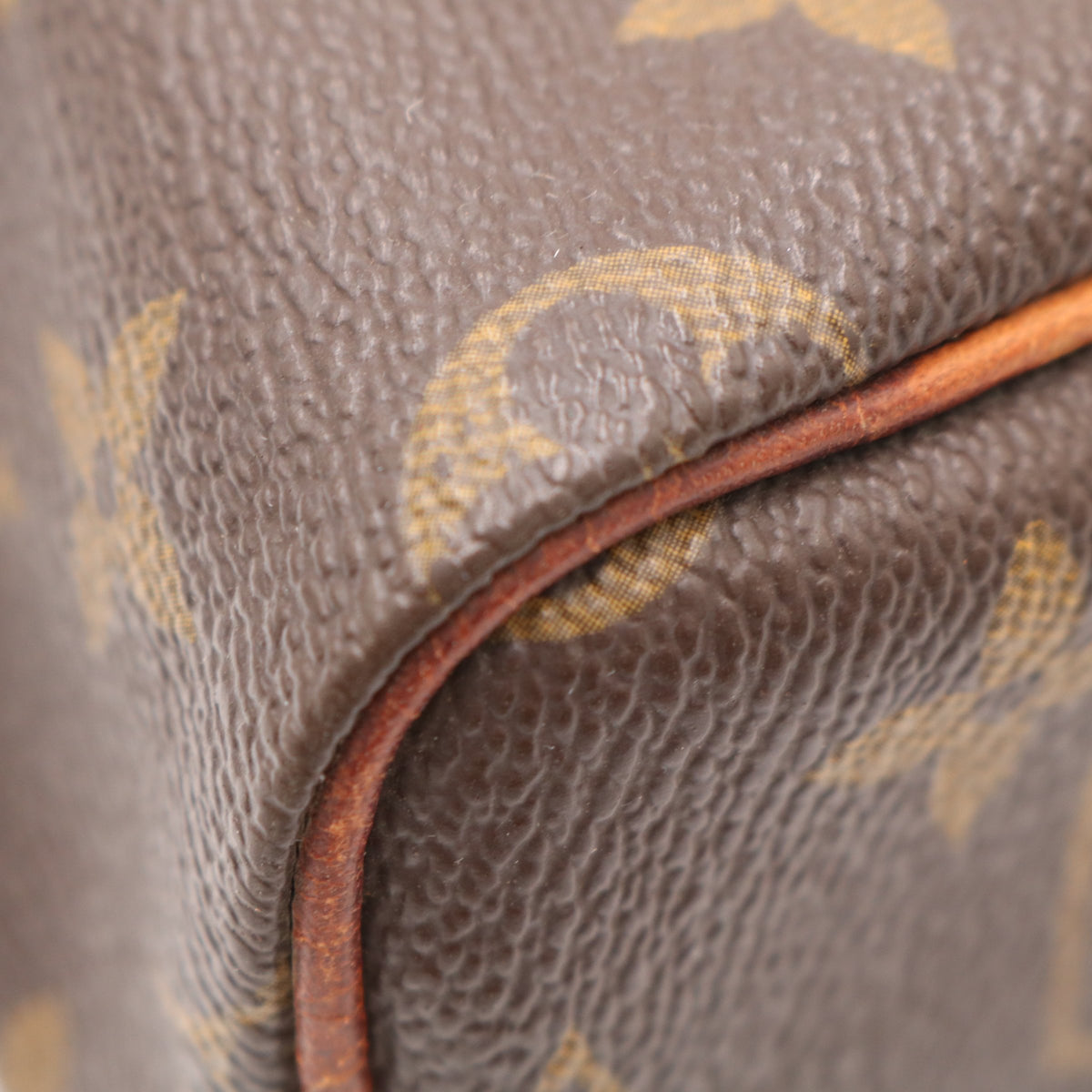Monogram Mini Speedy M41534 Satchel/Top Handle Bag Brown