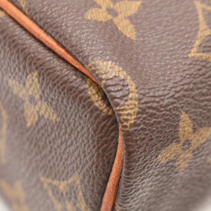 Monogram Mini Speedy M41534 Satchel/Top Handle Bag Brown