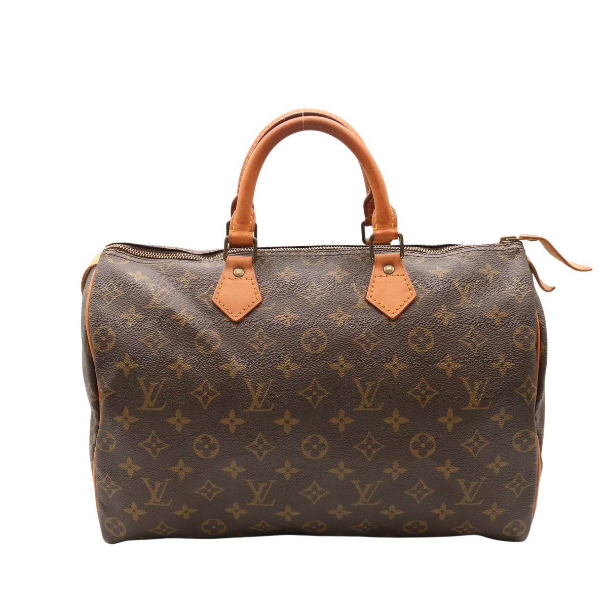 Monogram Speedy 35 M41524 Satchel/Top Handle Bag Brown