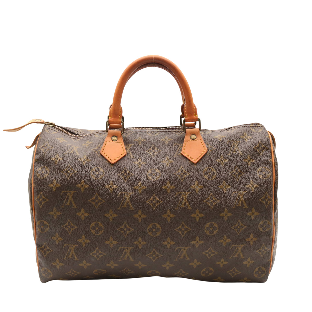 Monogram Speedy 35 M41524 Satchel/Top Handle Bag Brown