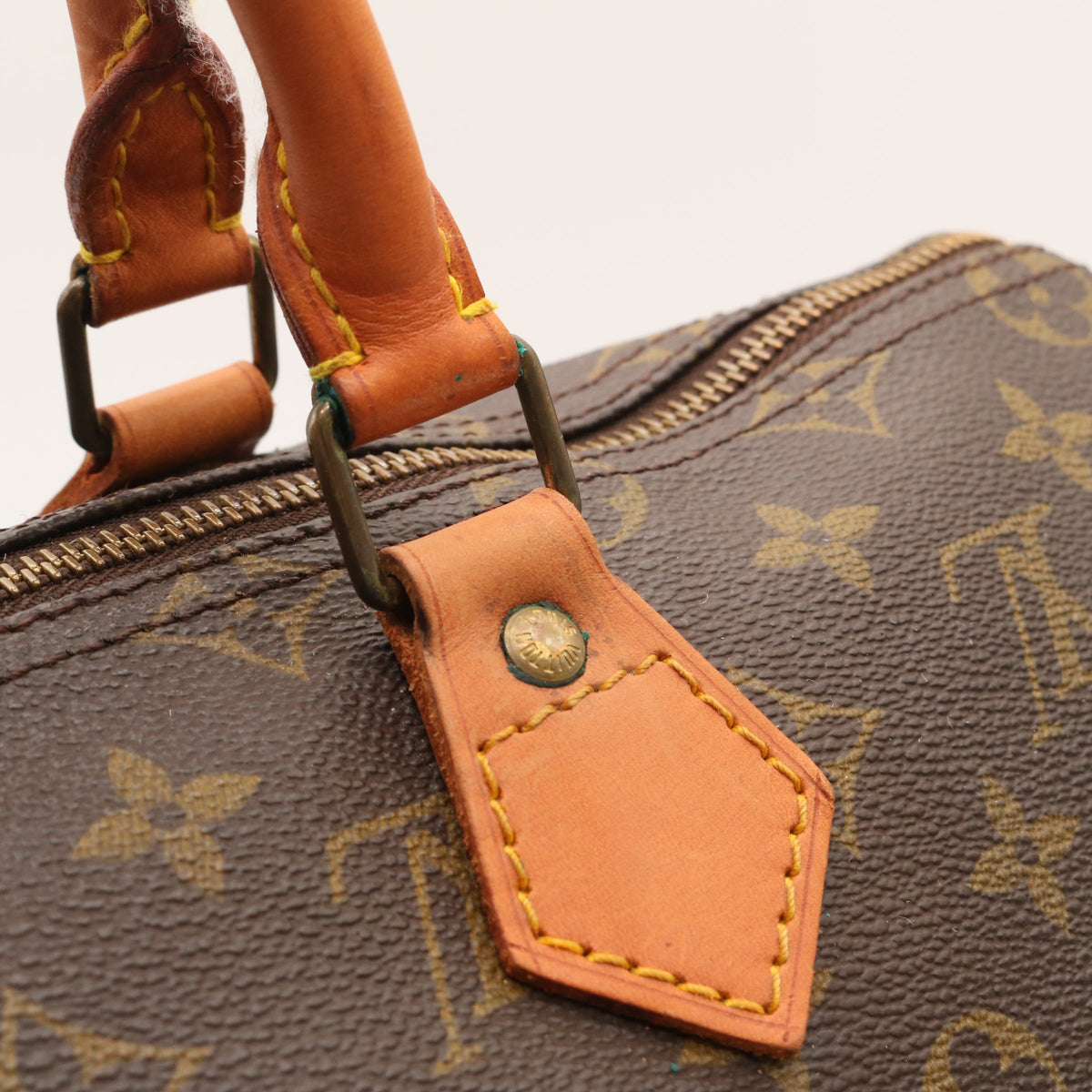 Monogram Speedy 35 M41524 Satchel/Top Handle Bag Brown