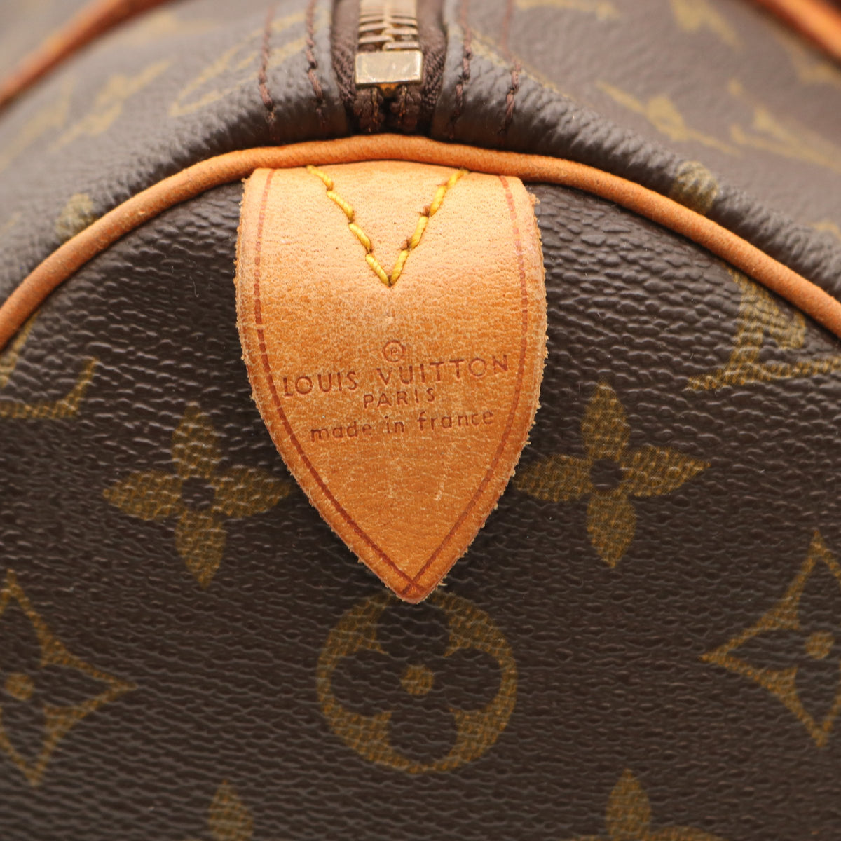 Monogram Speedy 35 M41524 Satchel/Top Handle Bag Brown