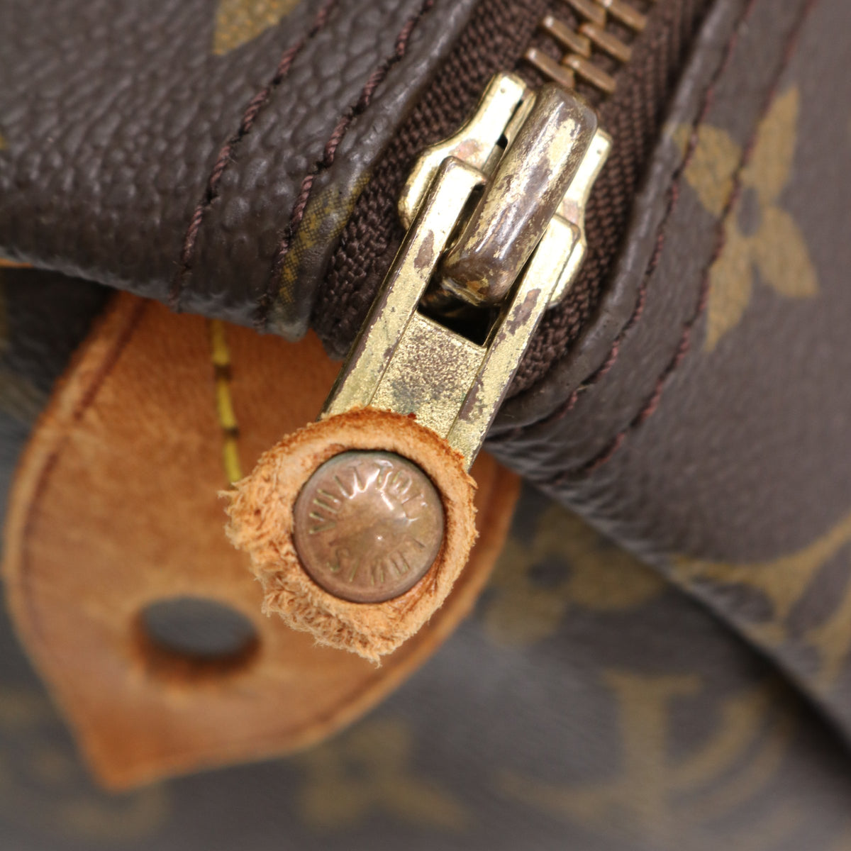 Monogram Speedy 40 M41522 Satchel/Top Handle Bag Brown