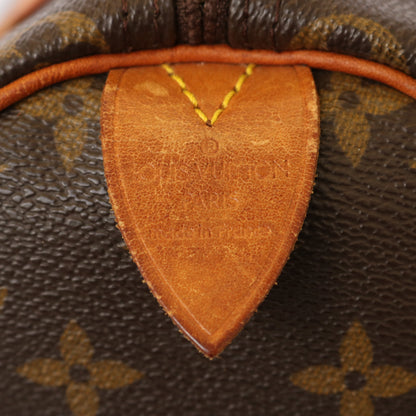 Monogram Speedy 30 M41526 Satchel/Top Handle Bag Brown