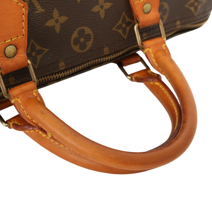 Monogram Speedy 30 M41526 Satchel/Top Handle Bag Brown