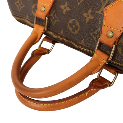 Monogram Speedy 30 M41526 Satchel/Top Handle Bag Brown