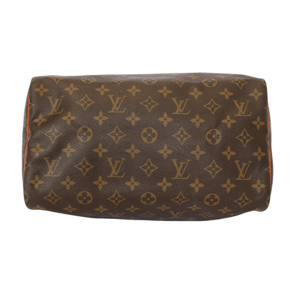 Monogram Speedy 30 M41526 Satchel/Top Handle Bag Brown