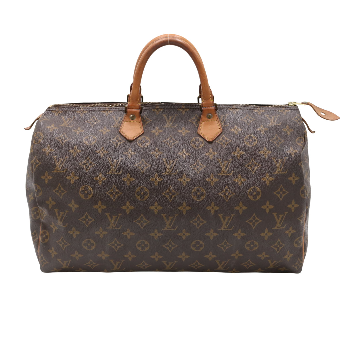 Monogram Speedy 40 M41522 Satchel/Top Handle Bag Brown