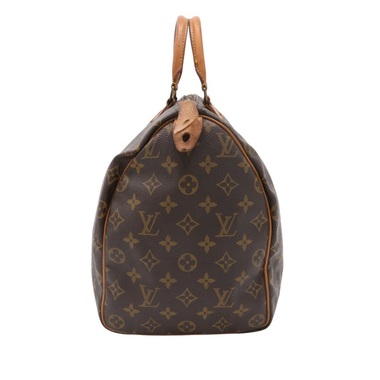 Monogram Speedy 40 M41522 Satchel/Top Handle Bag Brown