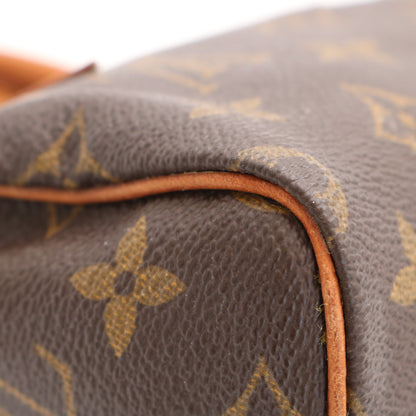 Monogram Mini Speedy M41534 Satchel/Top Handle Bag Brown